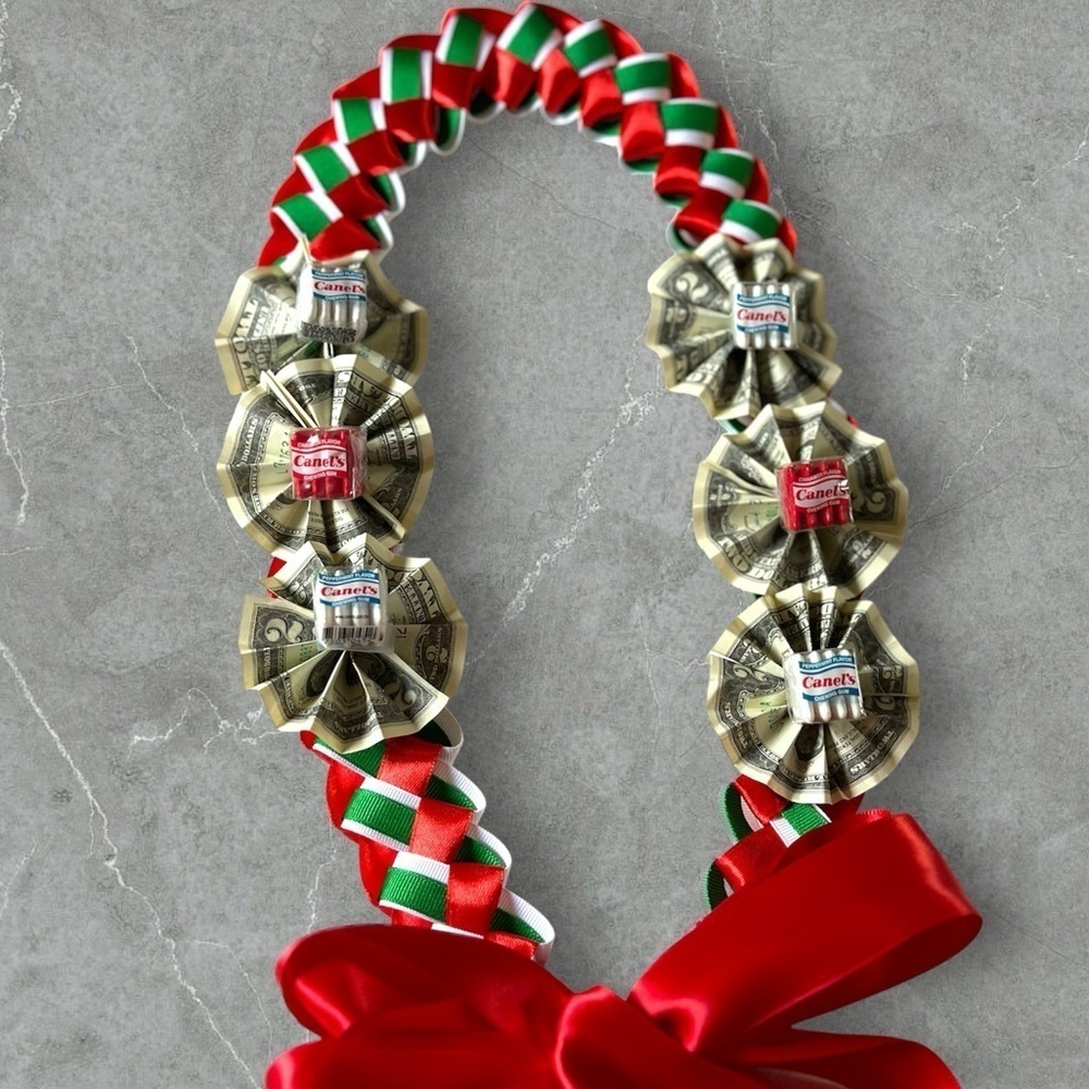 Class of 2024 Graduation Lei Custom Graduation Birthday Money Lei